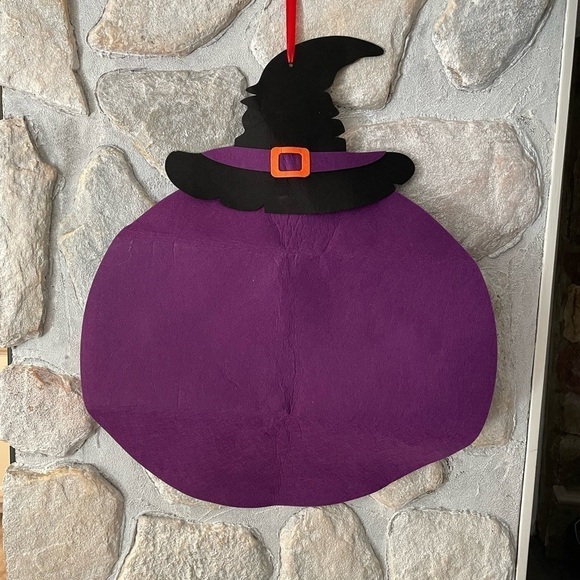 Halloween Theme Felt Activity Wall Hanging With Felt Pieces - Picture 4 of 5